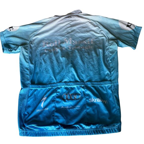 Primal 2019 Copper Triangle Colorado Racing Road Bike Men's Jersey Sz Large - Picture 4 of 10